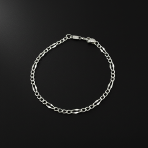 Pulsera figaro forgada 3x1